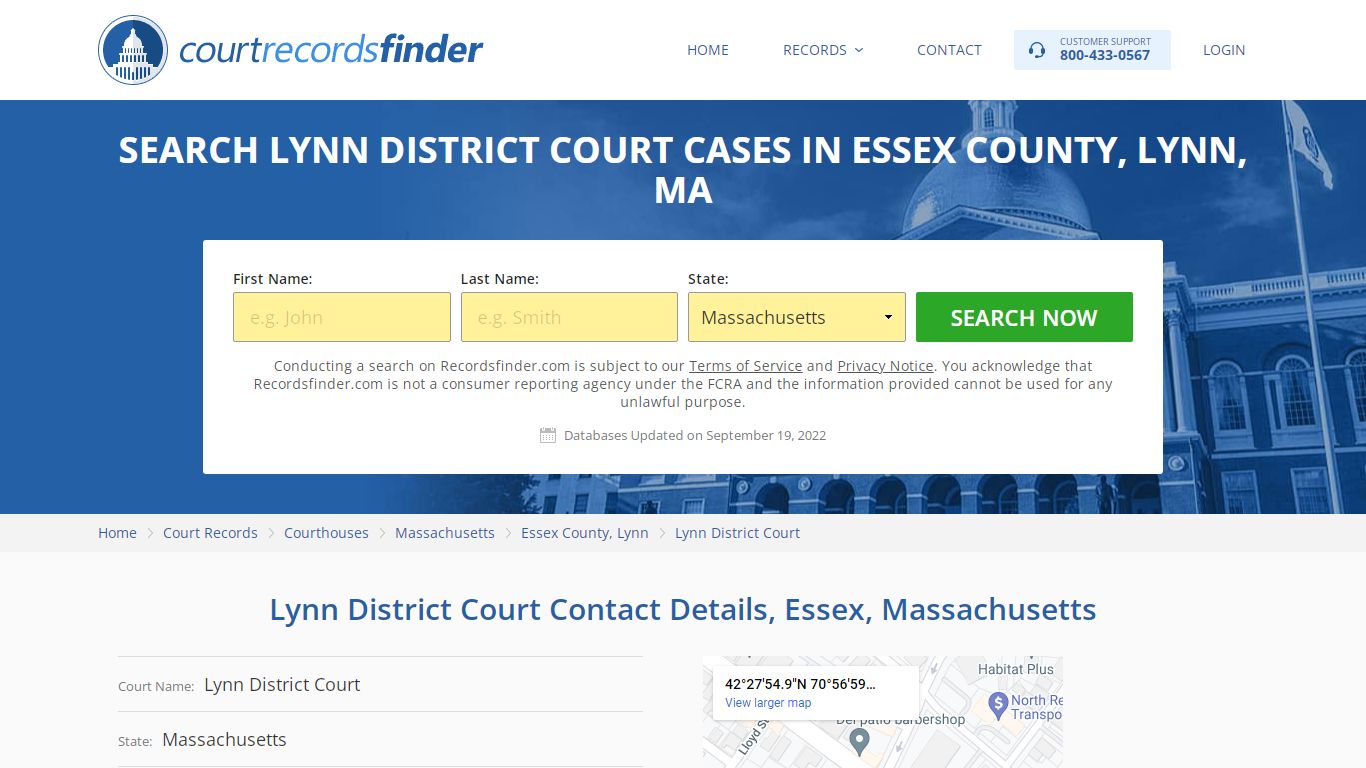 Lynn District Court Case Search - Essex County, MA - RecordsFinder